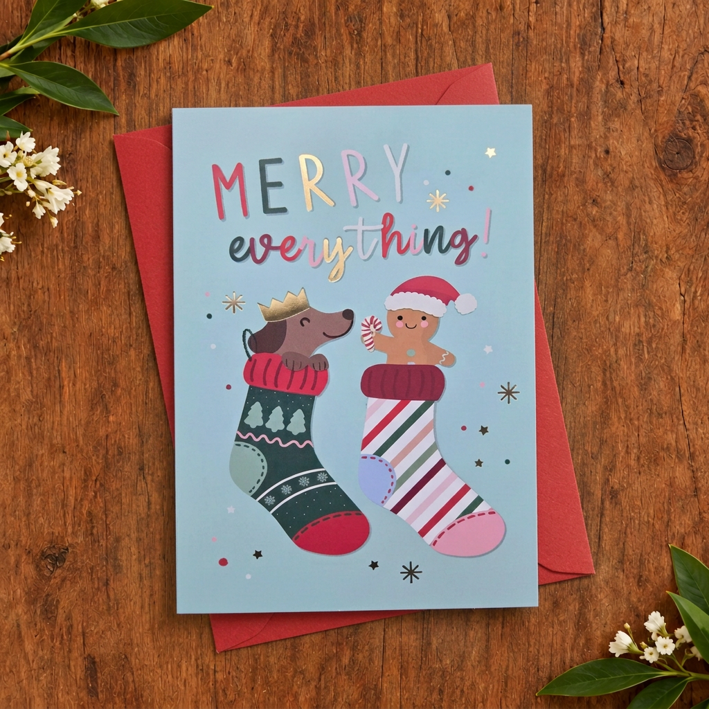 Merry Everything Christmas Card