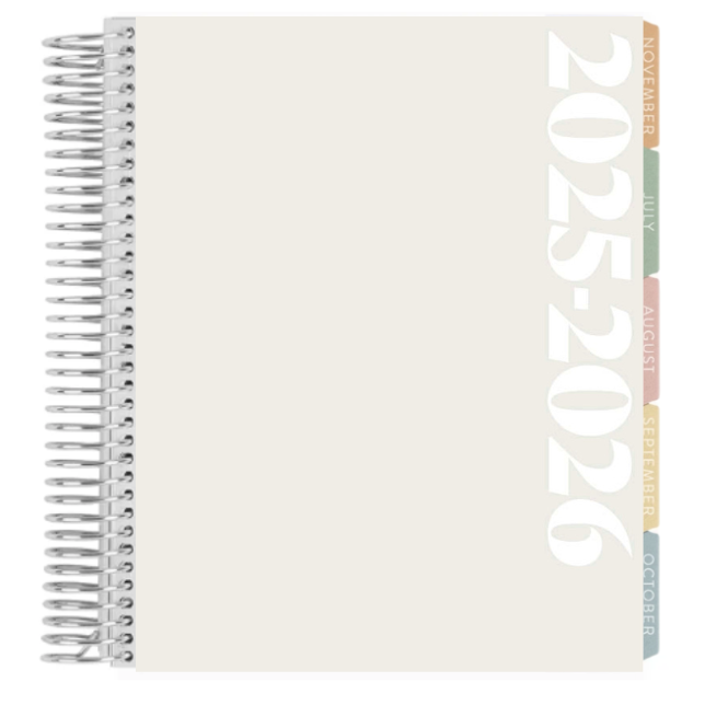 **SPECIAL ORDER** Minimal - Bouquet Interior LifePlanner™ - Jul '25 to Jun '26