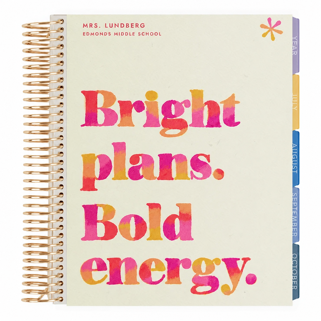 **SPECIAL ORDER** Toile Chromatic Inspiration Pink Monthly Planner - Jan '27 to Dec '27