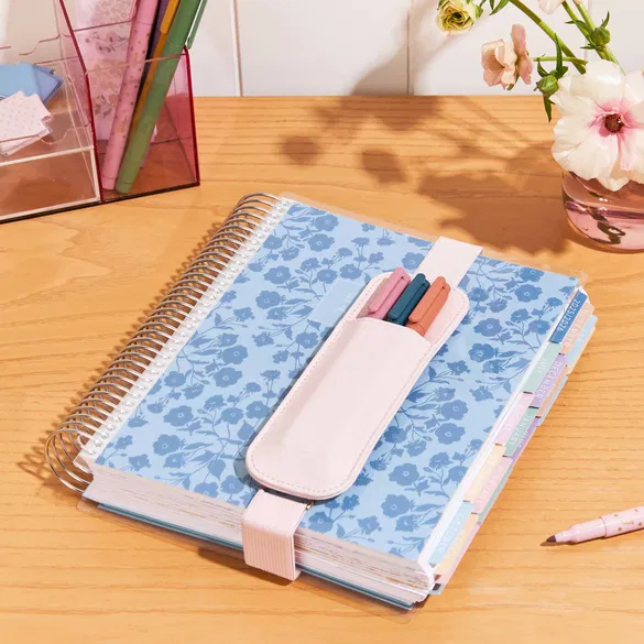 Coming Soon - Blush Adjustable Elastic Band Pen Holder
