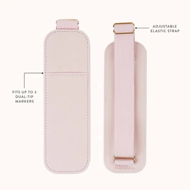 Coming Soon - Blush Adjustable Elastic Band Pen Holder