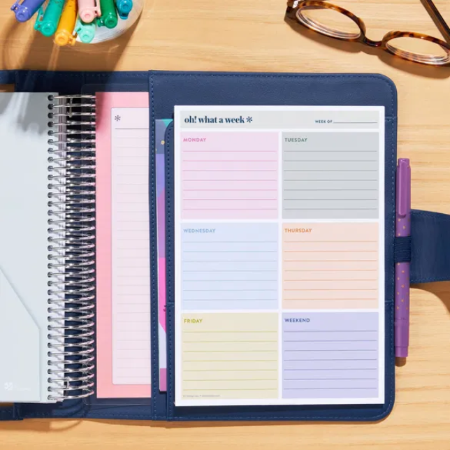 Midnight Clear Planner Folio