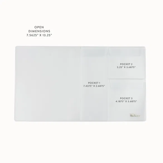 Clear Planner Folio Organiser Insert