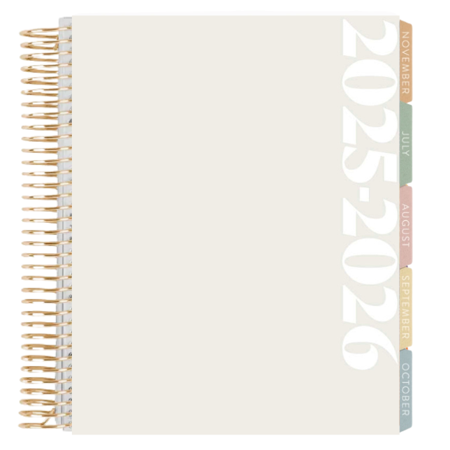 **SPECIAL ORDER** Minimal - Bouquet Interior LifePlanner™ - Sept '25 - Aug '26