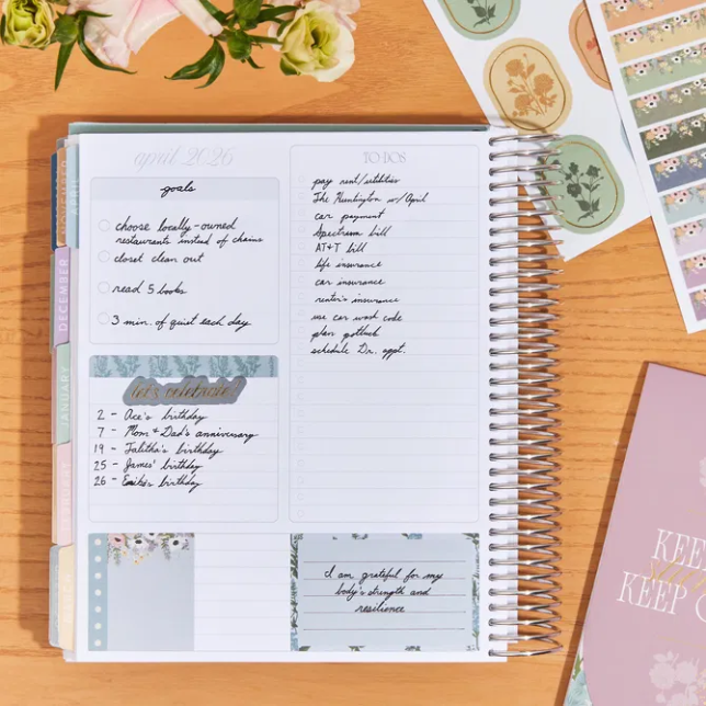 Bouquet Sticker Book