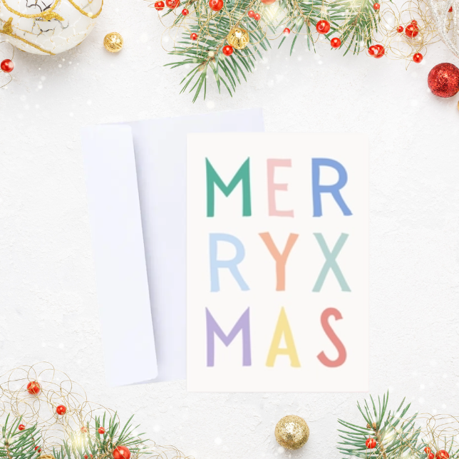 Merry Xmas Christmas Card