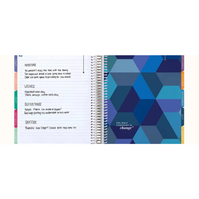 **SPECIAL ORDER** Minimum Hourly LifePlanner™ - Hexagon Interior - Jul '25 to Jun'26