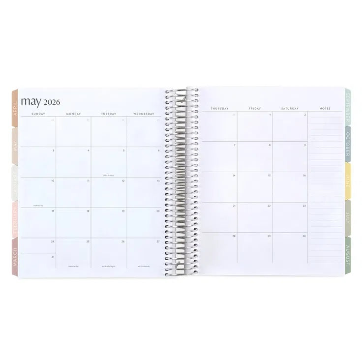 **SPECIAL ORDER** Minimal Monthly Planner - Pastel Minimal Interior - Aug '25 - Jul '26