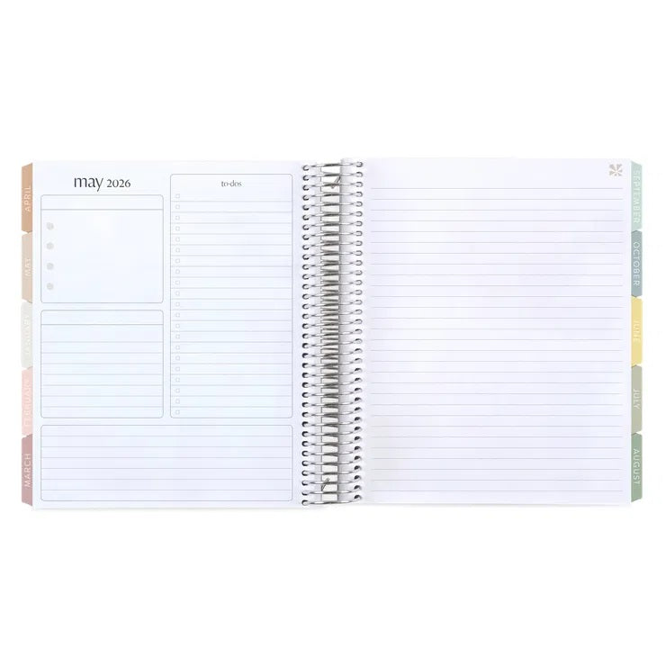 **SPECIAL ORDER** Minimal Monthly Planner - Pastel Minimal Interior - Aug '25 - Jul '26