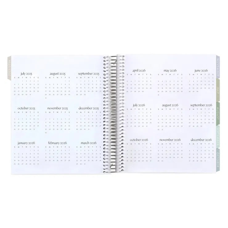 **SPECIAL ORDER** Minimal Monthly Planner - Pastel Minimal Interior - Aug '25 - Jul '26