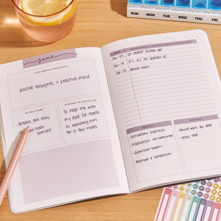 Medical Log Petite Planner NEW