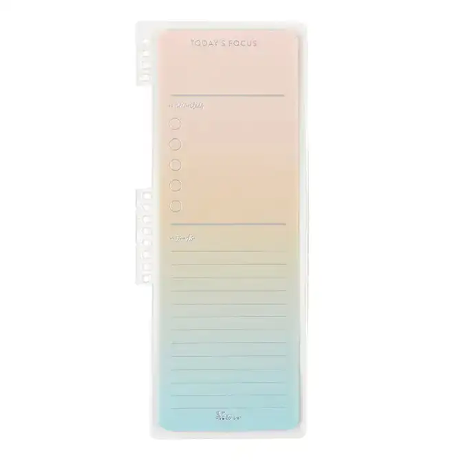 A5 Snap-In Daily Focus Dashboard