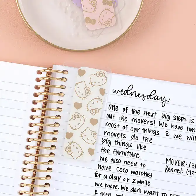 Hello Kitty Mini Snap-in Bookmark Trio