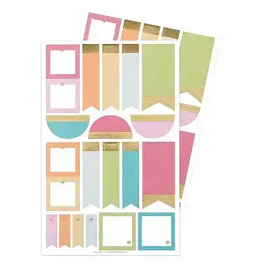Assorted Petite Planner Functional Sticker Pack Duo