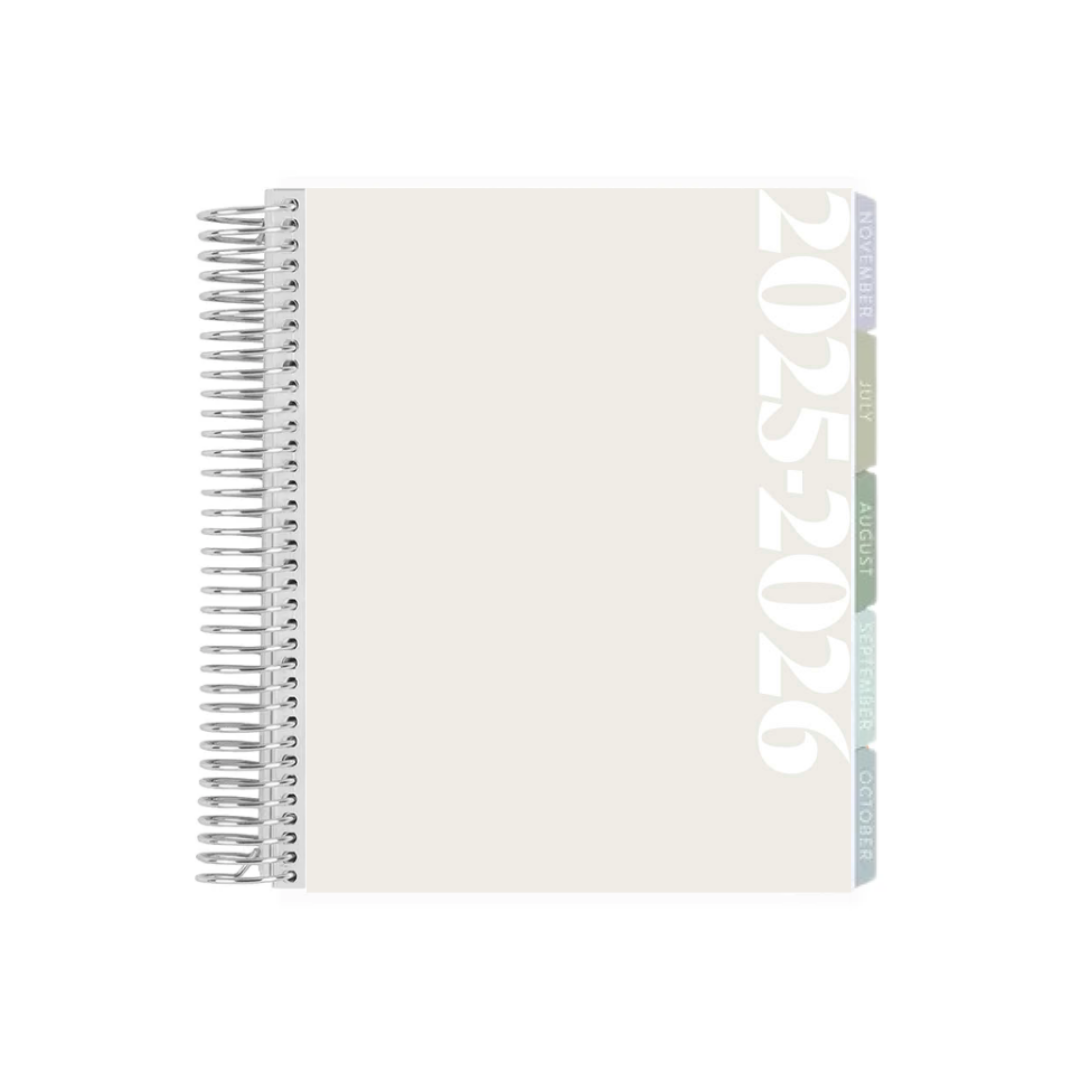 **SPECIAL ORDER** Minimal Monthly Planner - Pastel Minimal Interior - Aug '25 - Jul '26