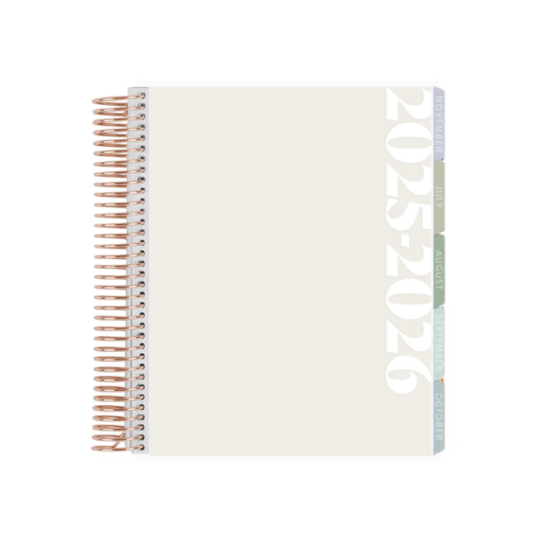 **SPECIAL ORDER** Minimal Monthly Planner - Pastel Minimal Interior - Aug '25 - Jul '26