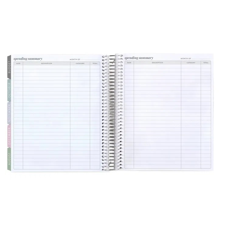 40 Add-On Pages - Pastel Minimal Monthly Planner - Aug '25 - Jul '26