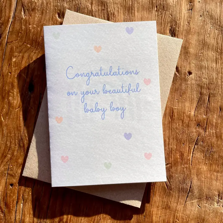 Congratulations On Your Beautiful Baby Boy
