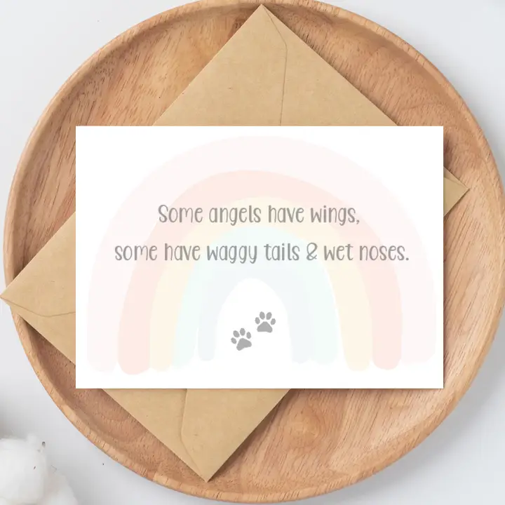 Dog Sympathy Card
