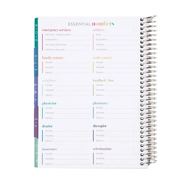 A5 Address Book - NEW ARRIVAL