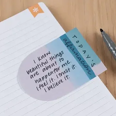 Cool Neutral Sticky Notepad Shapes 3-Pack