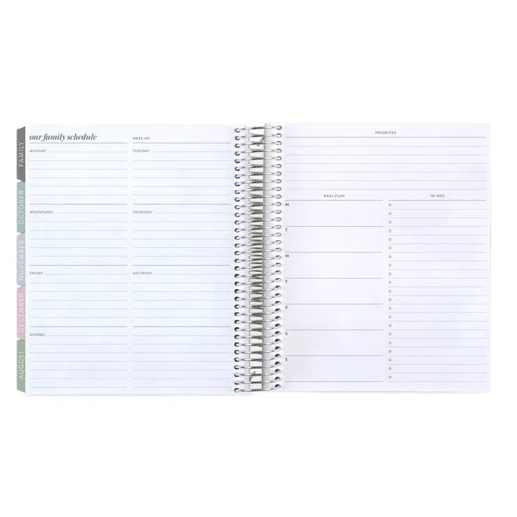 40 Add-On Pages - Pastel Minimal Monthly Planner - Aug '25 - Jul '26