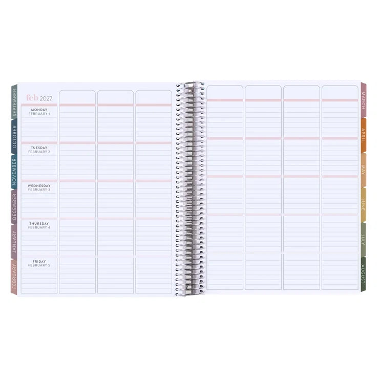**SPECIAL ORDER** Toile Spark Joy Horizontal Teacher Lesson Planner - Jan '27 to Dec '27