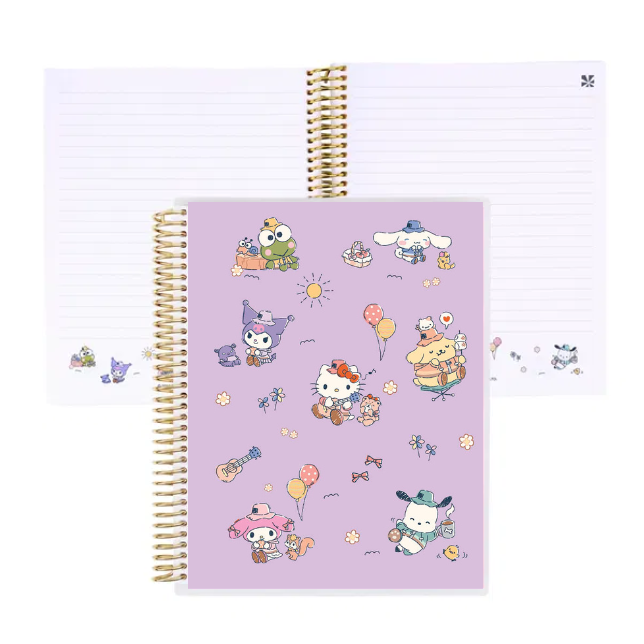 Special Edition Hello Kitty and Friends Outing Notebook - HELLO KITTY THEMED PAGES