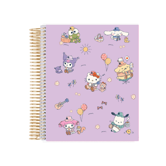 Special Edition Hello Kitty and Friends Outing Notebook - HELLO KITTY THEMED PAGES