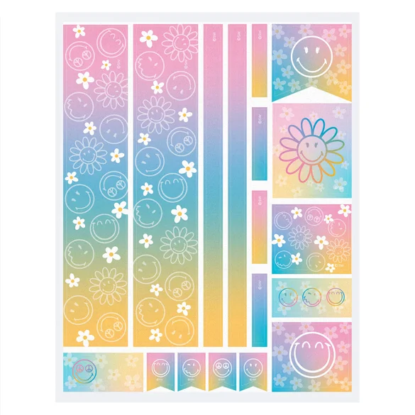 SmileyWorld® Daisies Sticker Sheet
