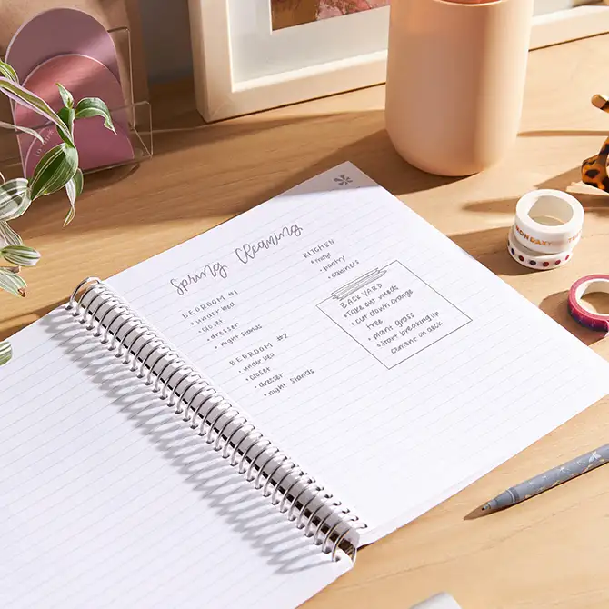 7x9 EttaVee Inspire Notebook