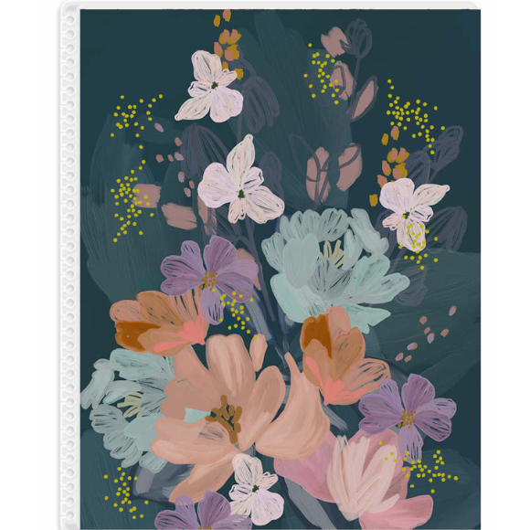 Metallic Bold Blooms Covers 7 x 9