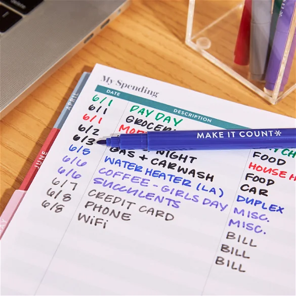 Budget Dual-Tip Markers 6-Pack