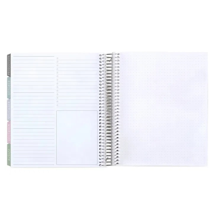 40 Add-On Pages - Pastel Minimal Monthly Planner - Aug '25 - Jul '26