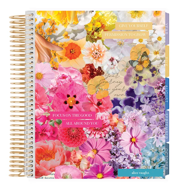 **SPECIAL ORDER** Legacy Floral Collage Monthly Planner - Jan '27 to Dec '27