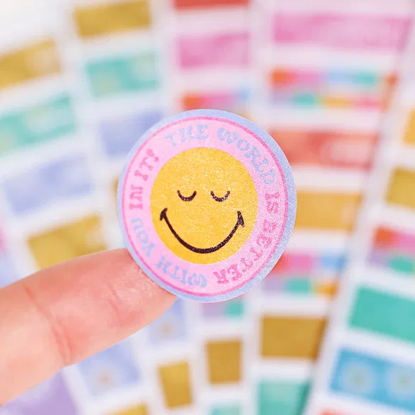 SmileyWorld® Sticker Book Fan