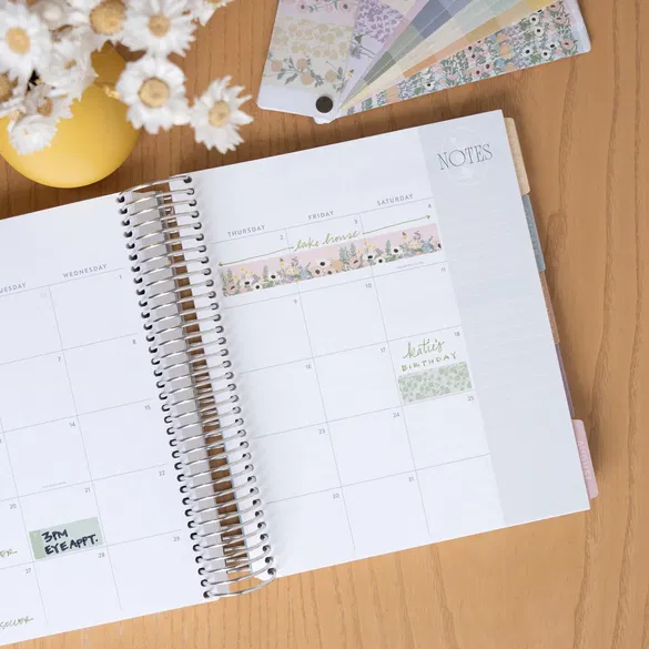 Coming Soon - Bouquet Washi Tape Fan