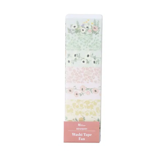 Coming Soon - Bouquet Washi Tape Fan