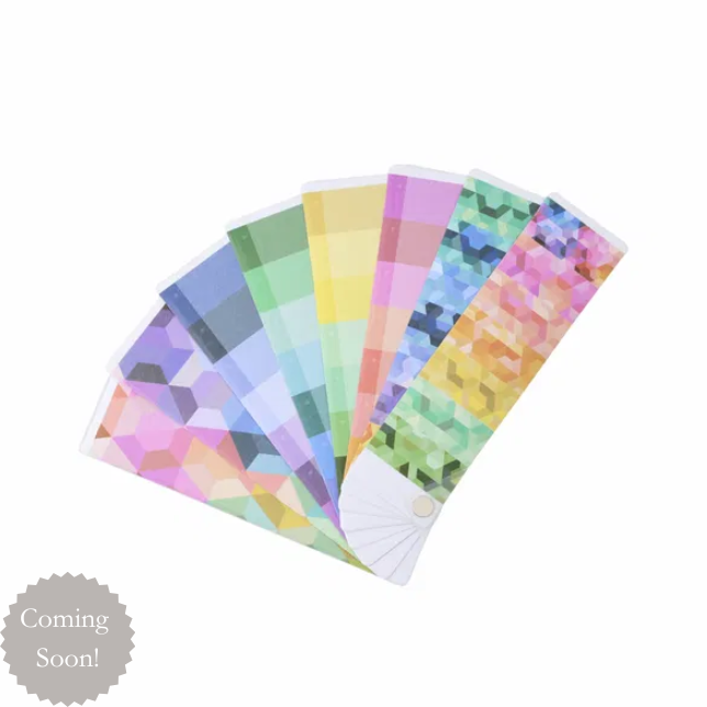 Hexagon Washi Tape Fan