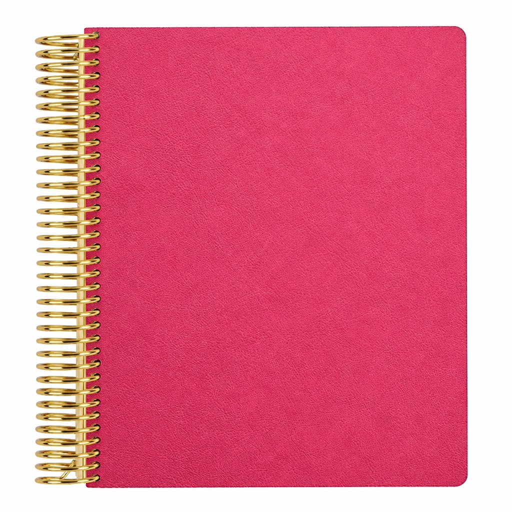**SPECIAL ORDER** Legacy Fuchsia Snap-In Vegan Leather Monthly Planner Jan '27 to Dec '27
