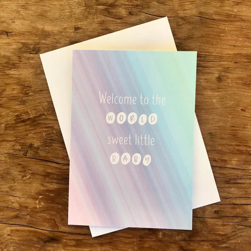 Welcome To The World Sweet Little Baby