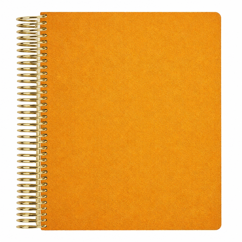 **SPECIAL ORDER** Legacy Marigold Snap-In Vegan Leather Monthly Planner Jan '27 to Dec '27