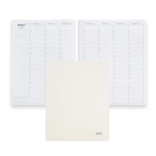 **SPECIAL ORDER ** Cream 8x10 Softbound LifePlanner™ - Hourly Jan 25' to Dec 25'