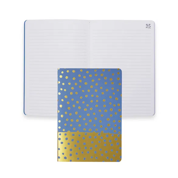 Colour Block Polka Dot Lined Petite Journal