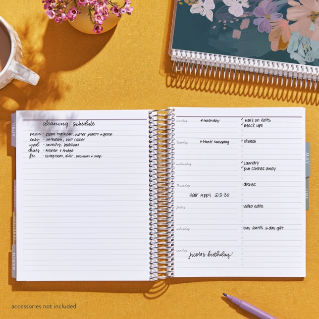 **SPECIAL ORDER** Bold Blooms 7x9 LifePlanner™ Daily Duo - Jan '25 - Dec '25