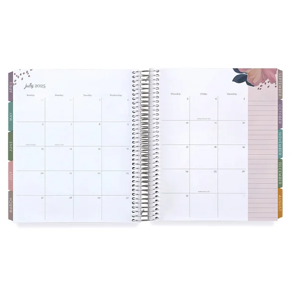 **SPECIAL ORDER** Bold Blooms Hourly LifePlanner™- Jan '25 - Dec '25