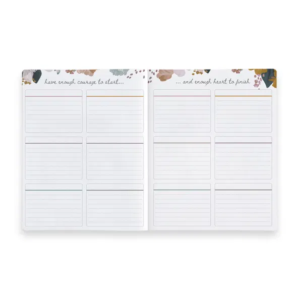 **SPECIAL ORDER ** Bold Blooms 8x10 Softbound LifePlanner™ - Vertical Jan 25' to Dec 25'