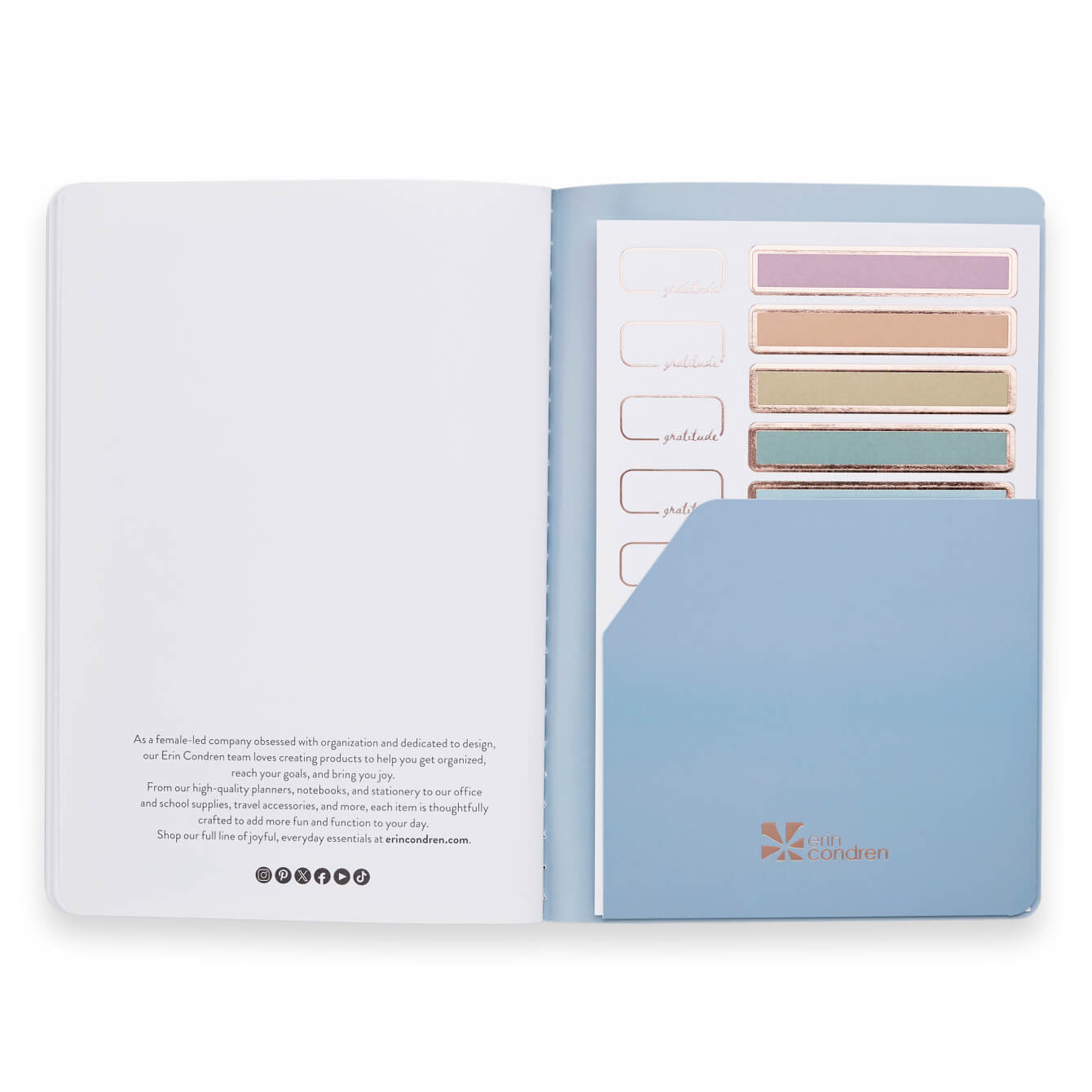 Gratitude Journal Petite Planner - Flora