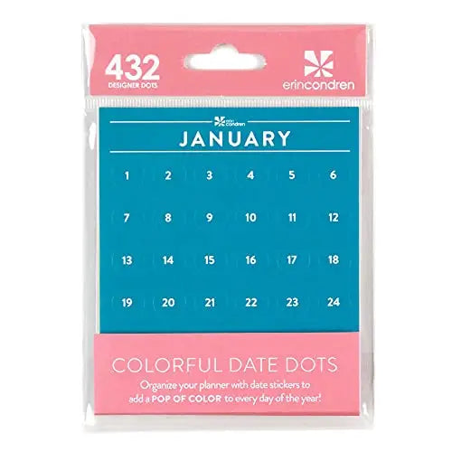 Colourful Date Dots