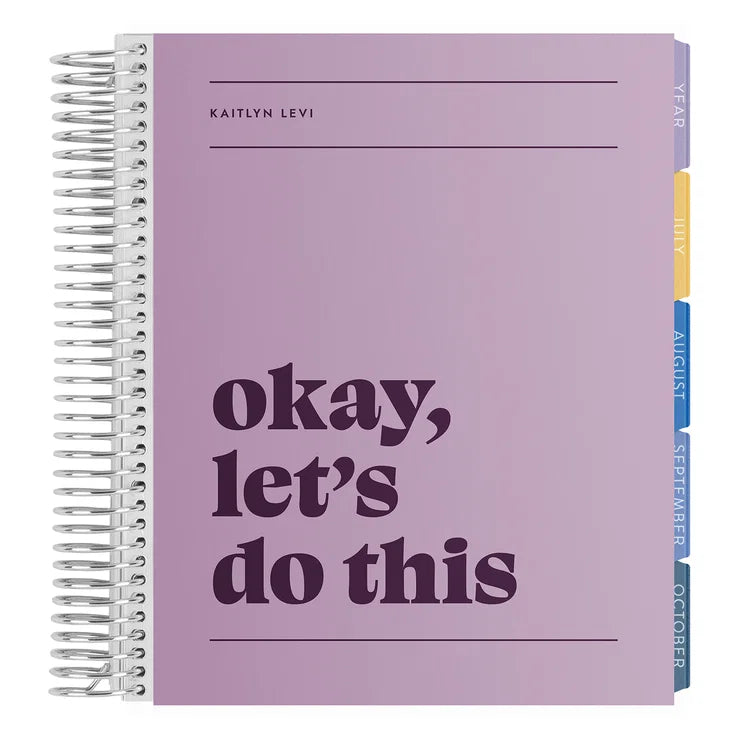 **SPECIAL ORDER** Toile Mantra OK Monthly Planner - Jan '27 to Dec '27